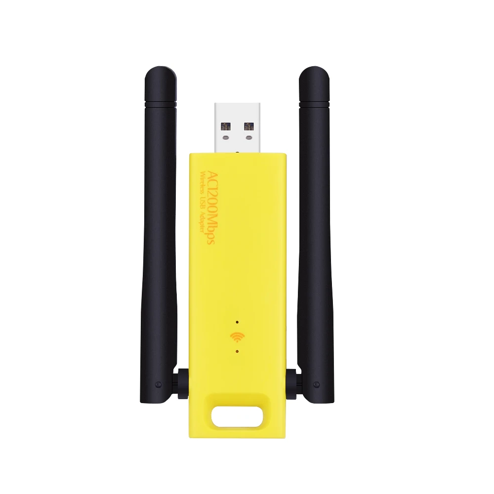 

Dual Band 1200Mbps Wireless USB 3.0 Realtek RTL8812AU Wifi Adapter 2.4G/5Ghz Network Card Dongle With Antennas for Desktop PC