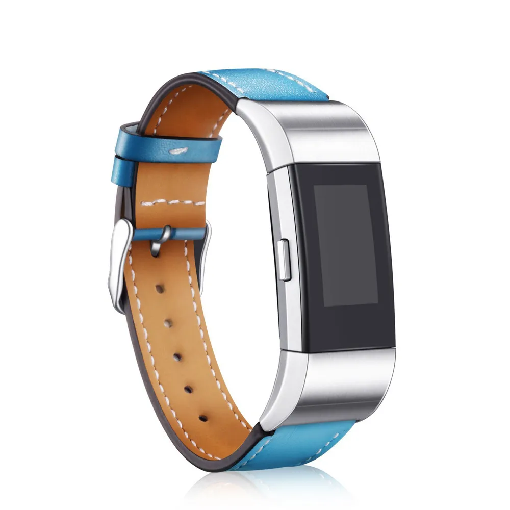 Smog blue Для FitBit Charge 2 ремешки для умных часов заменитель кожаного ремни взаимозаменяемые умные спортивные часы ремешок для FitBit Charge 2 - Цвет ремешка: Smog blue
