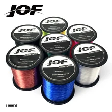 Linha de pesca monofilamento de nylon, 1000m, fio para pesca de carpa, 4 8, 12, 15, 19, 22, 28