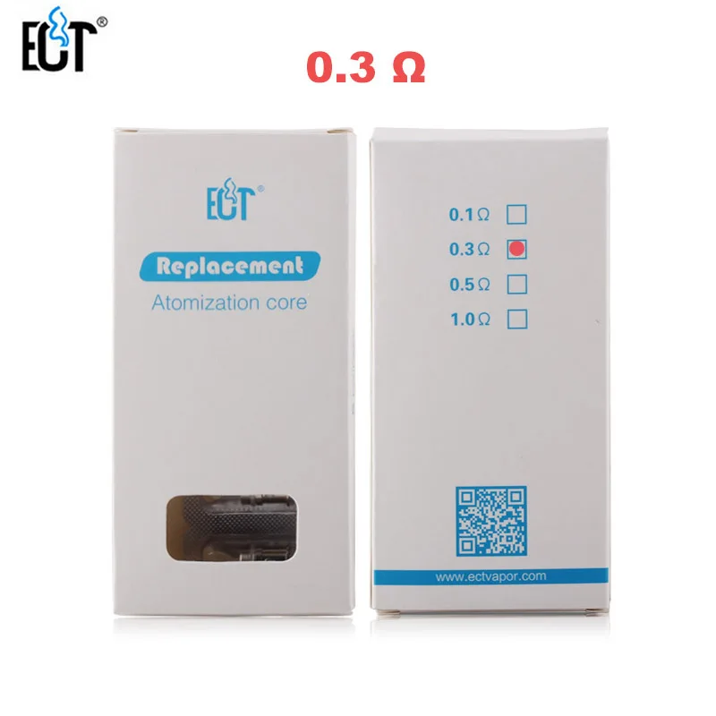 ECT Kenjoy Elfin Kit 5pc Set font b Electronic b font Cigarette Atomizer Core