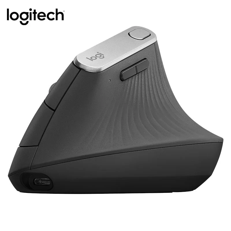 Оригинальная Вертикальная мышь logitech MX эргономичная лазерная Bluetooth и Unifying 400-4000 dpi перезаряжаемая мышь для многофункционального офиса