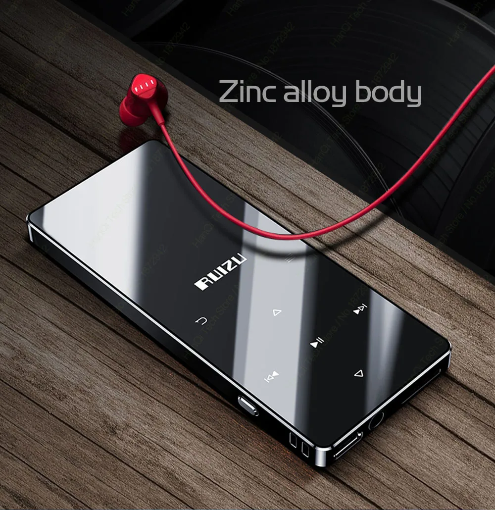 Bluetooth mp3 player ruizu d28 leitor de