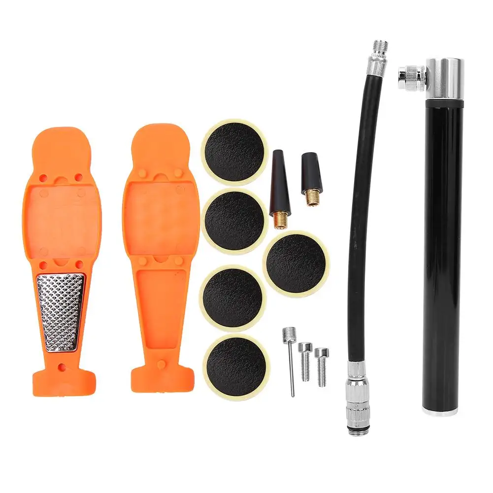 

Portable Bicycle Pump with Repair Tools Set TMini Super Light Bicycle Air Pump Tire Inflator Mountain Bike Pump Bike Repair Tool