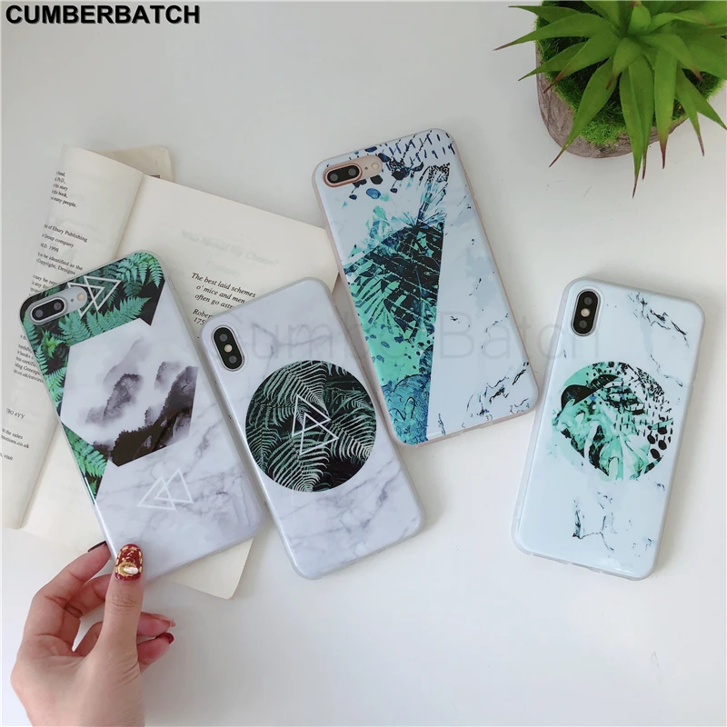 

Phone Cases on the For iPhone 8 7 6 S 6S Plus Marble Case For iPhone XR X XS Max 7 8 Luxury Soft TPU Silicone Coque Funda Case