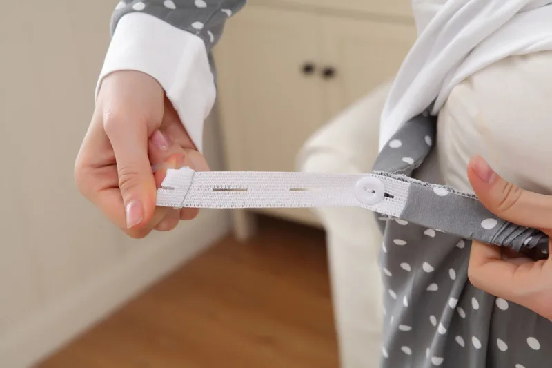 Spring Summer Cotton Nursing Pajamas Expectant Mother Feeding Dress Character Pregnant Women Pajamas Stretching  Coat + Pants 