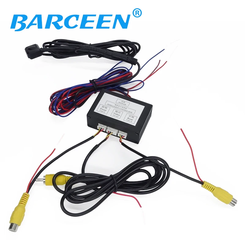 New Car Reverse font b Camera b font Two Channel Switch Video Control Box Video Converter