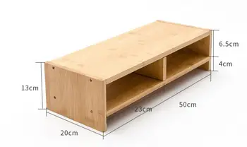 

Portable Desktop storage rack Storage Box Computer monitor heightening holder