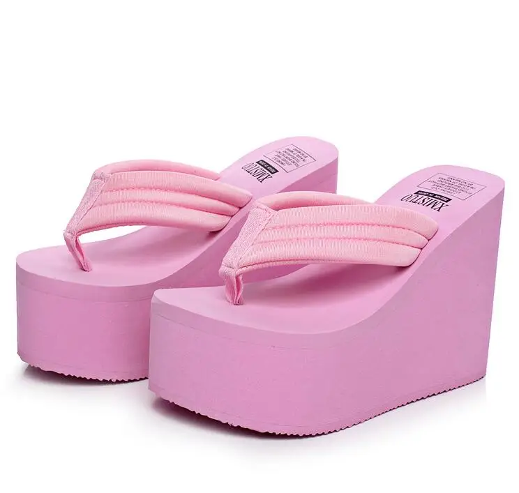 

Women 12 CM High Heel Slippers 2017 New Arrivals