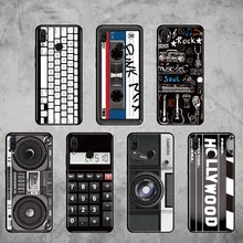Para Huawei Honor Mate Nova P serie inteligente Retro Cámara Cassette música parachoques suave teléfono funda Capa Fundas Coque