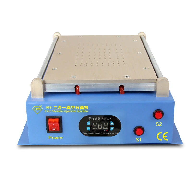 TBK-968 2 in 1 Multifunction LCD Repair Machine set Built-in Vacuum Pump Touch Screen LCD Separator for Samsung iPad TBK-968 2 in 1 Multifunction LCD Repair Machine set Built-in Vacuum Pump Touch Screen LCD Separator for Samsung iPad