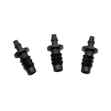  4/7mm To 8/11mm Hose Waterstop Connectors Barbed Pipe End Plugs Garden Water Irrigation Tube Ends Caps 20 Pcs 