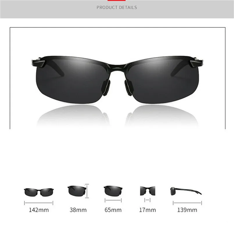 2019 Smart sunglasses riding goggles man driving fishing glasses cycling glasses polarized photochromic sport sunglasses 30J19 (3) - 副本