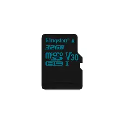 Kingston холст Go! SDCG2/32 GBSP-tarjeta Micro SD de 32 ГБ, адаптер SD без Incluido, Class 10, UHS-I, 90 МБ/с. S, Negro