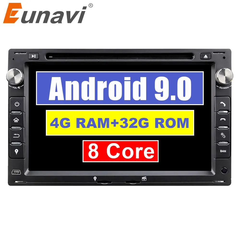 Eunavi Octa Core 4 Гб Оперативная память 32 ГБ флеш-накопитель Android 9 0 7 дюймов