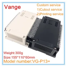 1 шт./лот чёрное шасси коробки для проекта 155*110*60 мм ABS пластиковые корпусы для устройств diy клеммный блок для управления PLC устройства