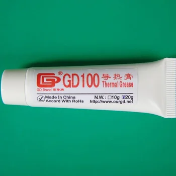 

NOYOKERE Good Sale Thermally Thermal Grease GD100 Heat Sink Plaster With Adhesive White Net Weight 20 Grams