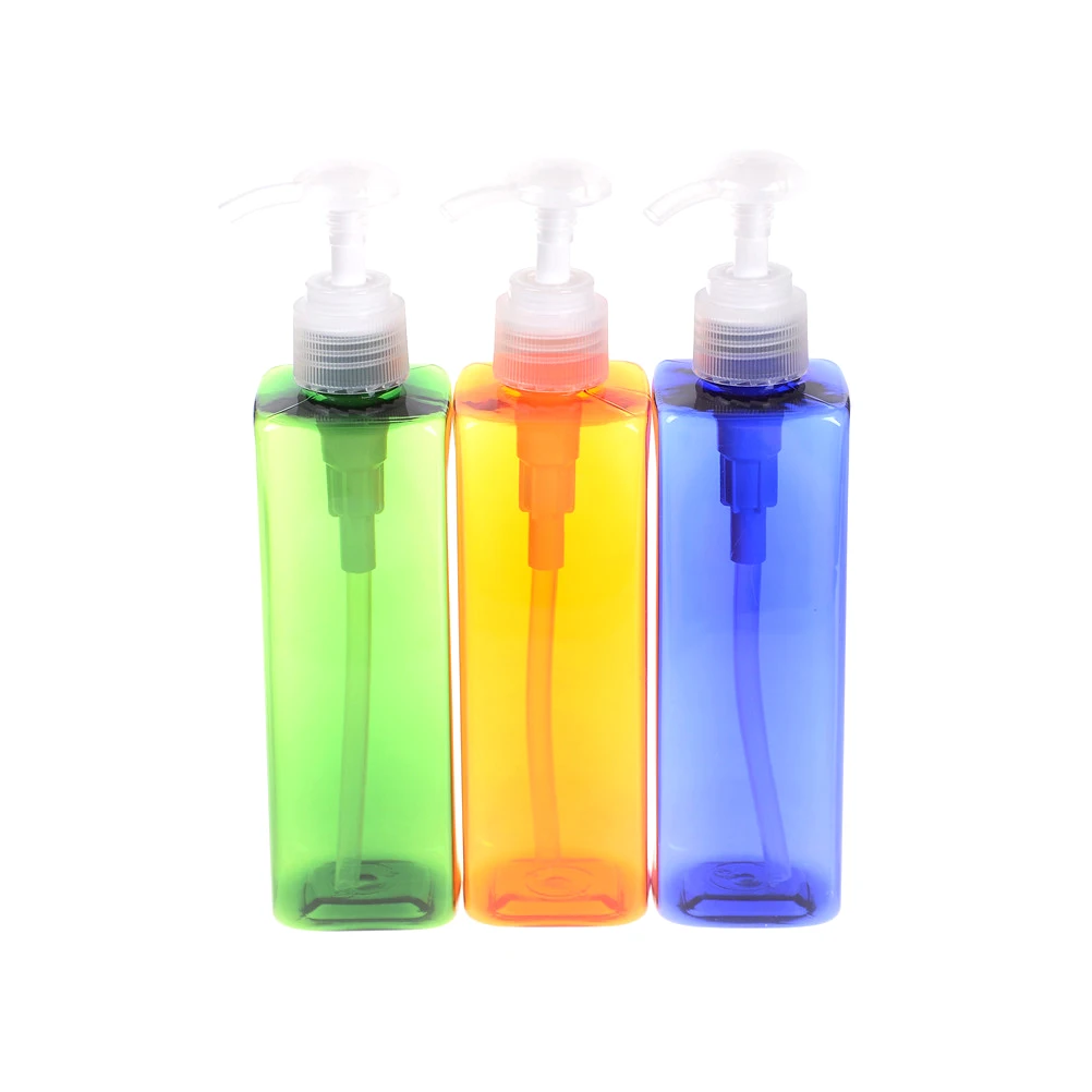 

250ml Soild Soap Dispenser Cosmetics Bottles Bathroom Hand Sanitizer Shampoo Body Wash Lotion Bottle Empty Bottle Travel Bottle