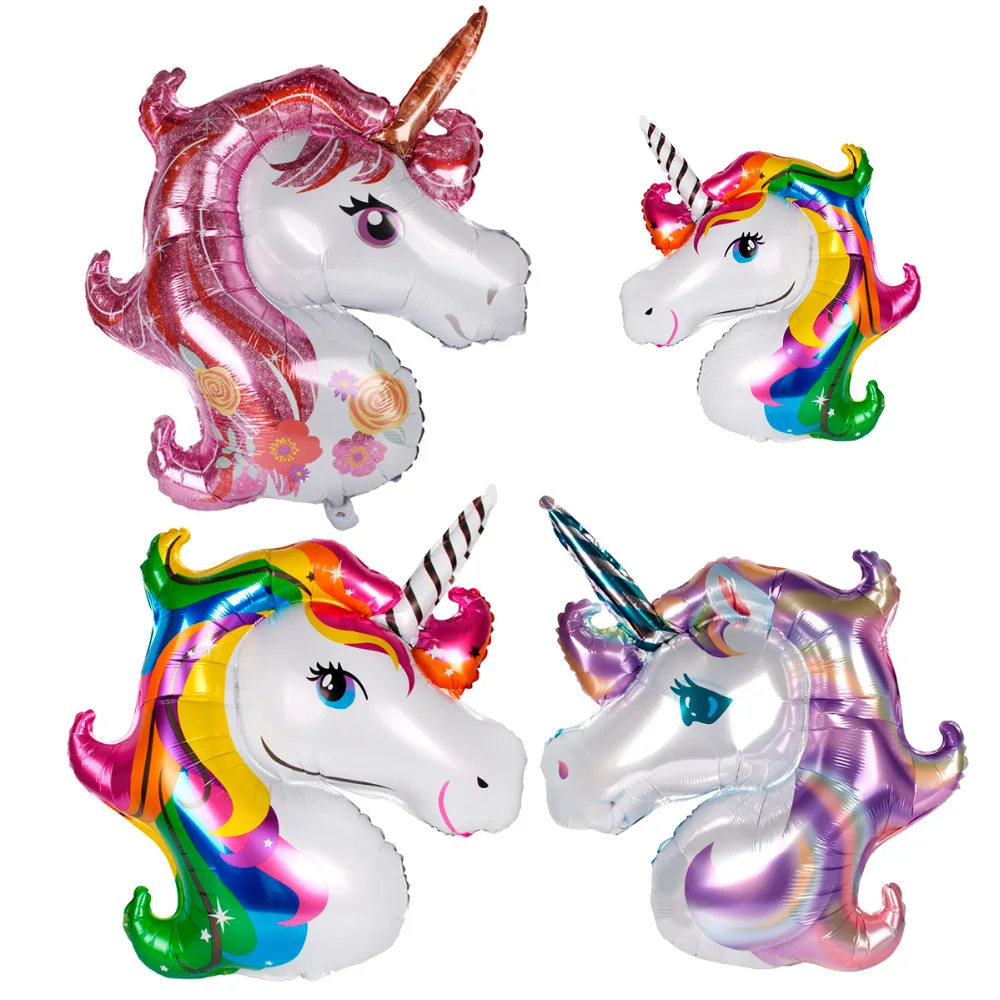 QIFU Pin The Horn On The Unicorn Вечерние игры для детей на день рождения вечерние принадлежности для игры в Единорог вечерние украшения в виде единорога