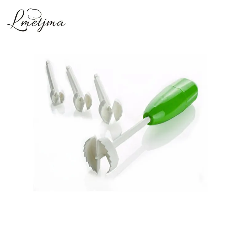 Lmetjma Лидер продаж 4 шт. Сменная головка растительного спирали фрезы spiralizer Бур