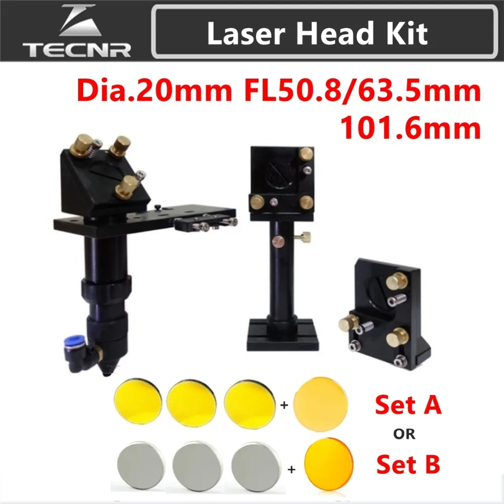 CO2 laser head & Reflective Mirror 25mm & Focus Focal Lens 20mm Integrative Mount for laser machine CO2 laser head & Reflective Mirror 25mm & Focus Focal Lens 20mm Integrative Mount for laser machine