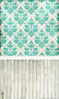 

LIFE MAGIC BOX Photographic Background toile De Fond Studio Photo cloth photo Background 220Cm * 150Cm wood Floors Green Wall