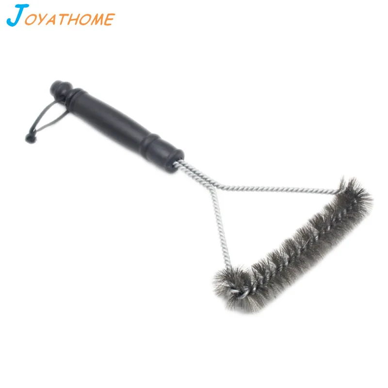 

Joyathome Stainless Steel Wire BBQ Grill Brush Outdoor Barbecue Brush with Handle Barbecue Cleaning Wire Brush BBQ Accessories