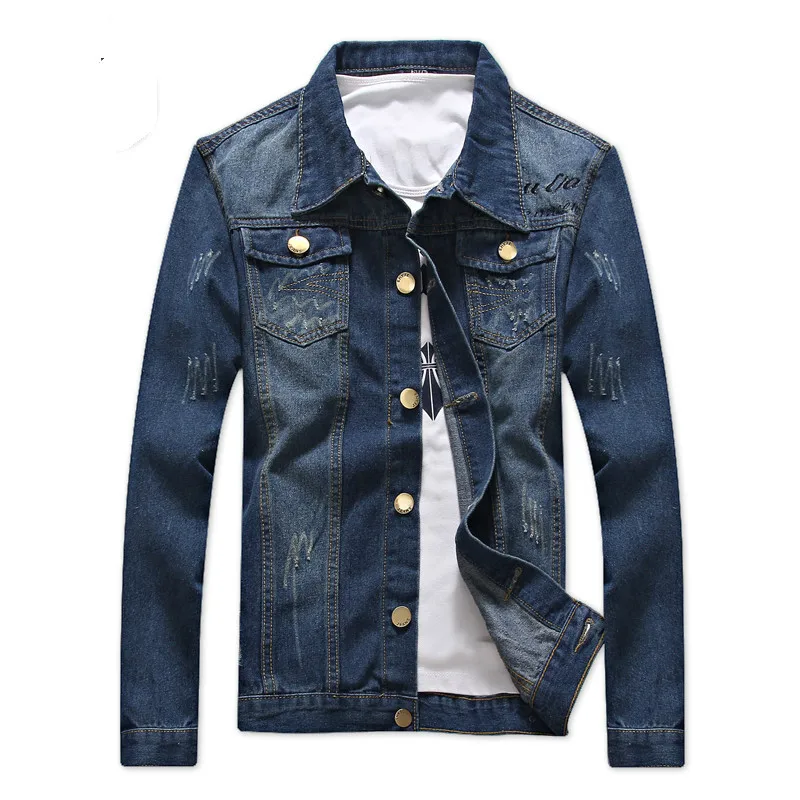 

Mens Denim Jacket Hip Hop Bomber Jacket Men Solid Casual Slim Quality Coats Streetwear Cowboy Mens Jean Jacket Chaqueta Hombre