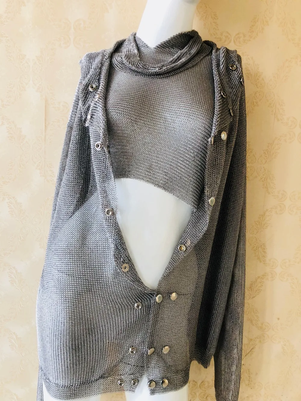Chainmail Shirt Medieval Chain mail Chainmail Armor Costume medieval
