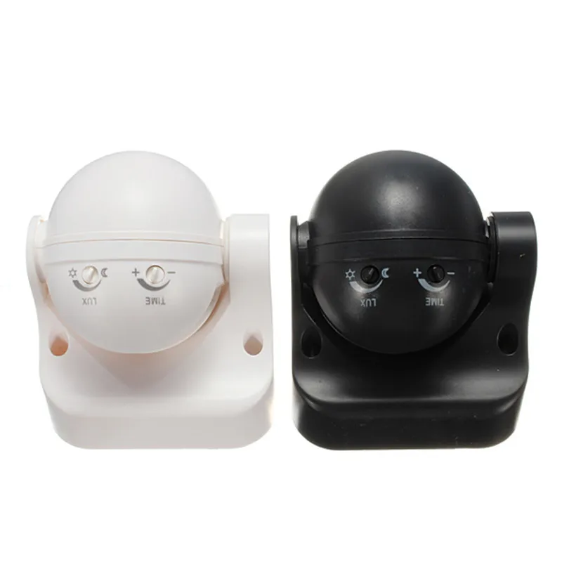 

220-240V Outdoor Security PIR Infrared Motion Sensor Detector Movement Switch 180 Degree 50Hz Black/White