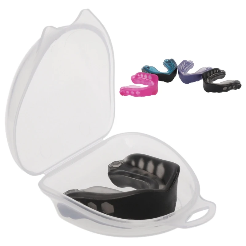 

New 1pc Adult Mouth Guard Teeth Protector For Boxing Sports Basketball Safety Protector
