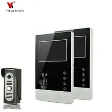 Yobang Security 4 3 Inches HD Doorbell Camera Video Intercom Door Phone System Security Camera Intercom