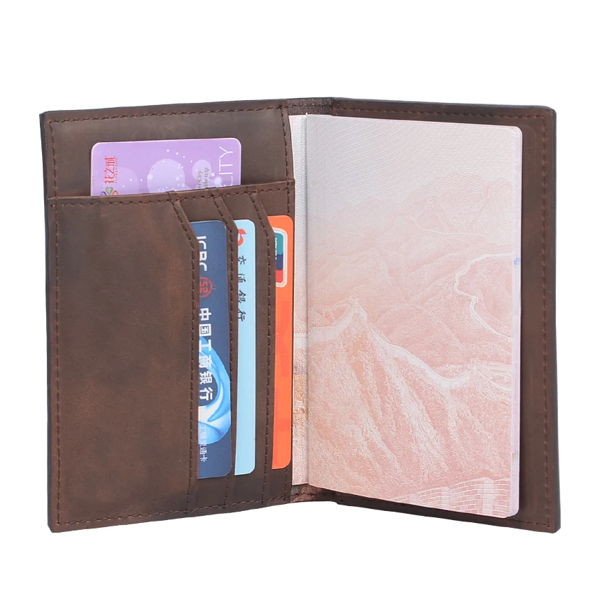 hot sale men passport covers solid credit id card folders hot sale men passport covers solid credit id card folders