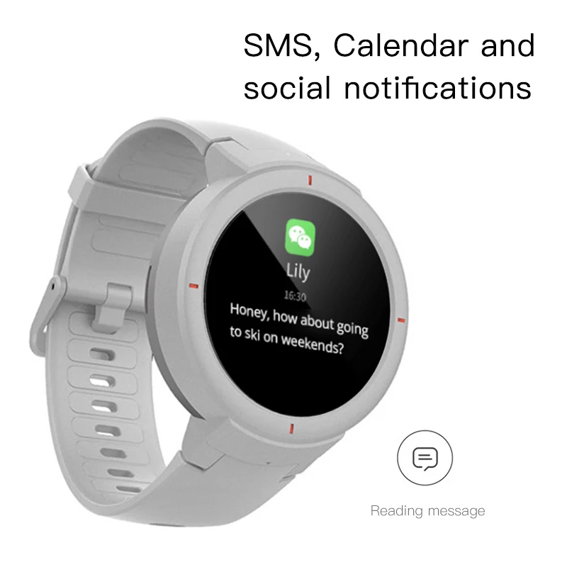 Смарт-часы Huami Amazfit Verge, 1,3 дюймов AMOLED экран gps HR сенсор ответ на звонки IP68 Водонепроницаемые спортивные умные часы