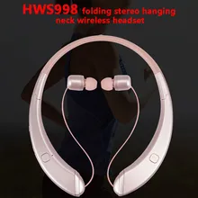 Универсальные беспроводные Bluetooth наушники с микрофоном HiFi звуковые гарнитуры Складные