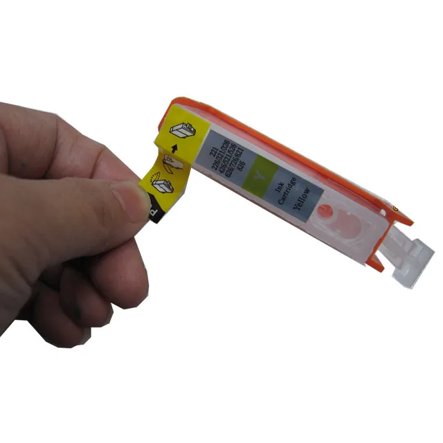 for canon CLI 471Y 471Y refillable ink cartridge permanent chip For canon PIXMA MG7740 MG5740