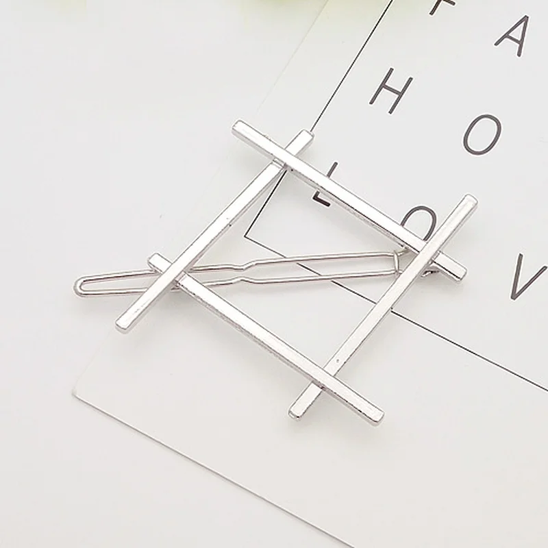 1 PC New Fashion Women Girls Hairpins Girls Geometry Cute Hair Clip Delicate Hair Pin Hair Decorations Jewelry Accessories 1 PC New Fashion Women Girls Hairpins Girls Geometry Cute Hair Clip Delicate Hair Pin Hair Decorations Jewelry Accessories