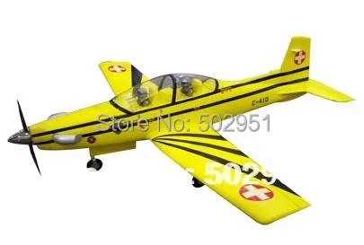 

PC-9 6 CH 2.4GHz Radio Remote Control Electric RC Airplane PNP and KIT,PC9,PC 9