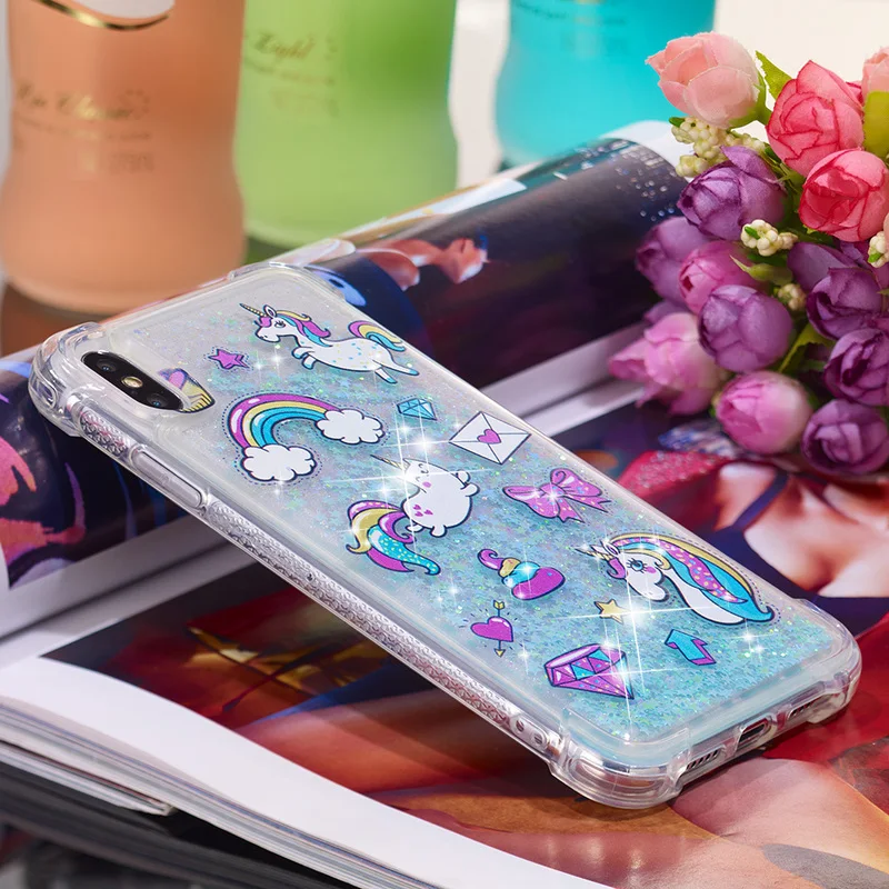 Жидкий чехол для Huawei Enjoy 7 7S 6S Plus P20 P10 P8 Pro Lite 2017 Xperia XZ1 XZ2 XA1 XA2 L2 Мягкий силиконовый с