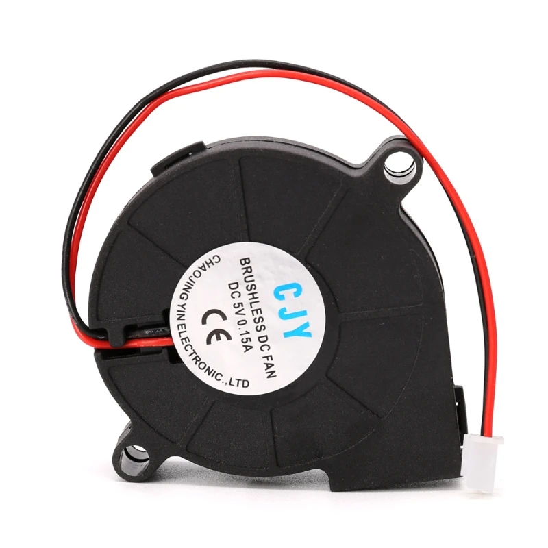 

50mmx15mm DC 5V 2-Pin Computer PC Sleeve-Bearing Cooler Blower Cooling Fan 5015