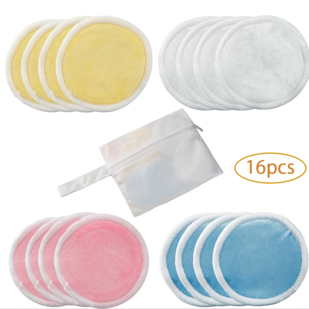 

Reusable Cotton Pads Makeup Remover Face Skin Care Cleansing Pads Cleansing Towel Beauty Makeup Tool with Zipper Laundry Bag
