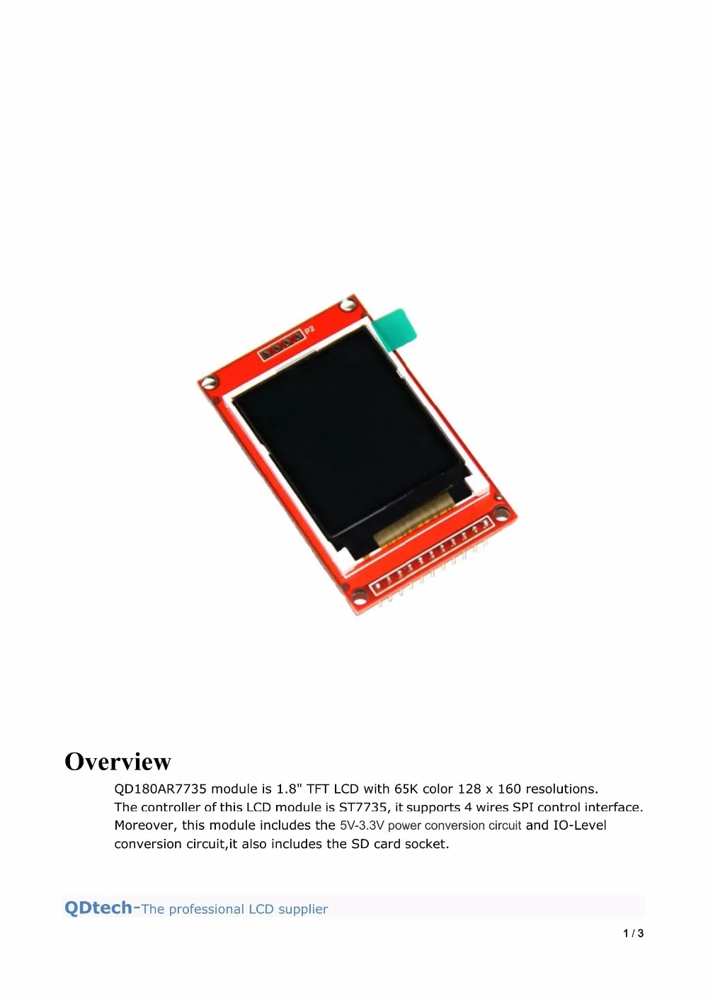 1.8inch module specification_1