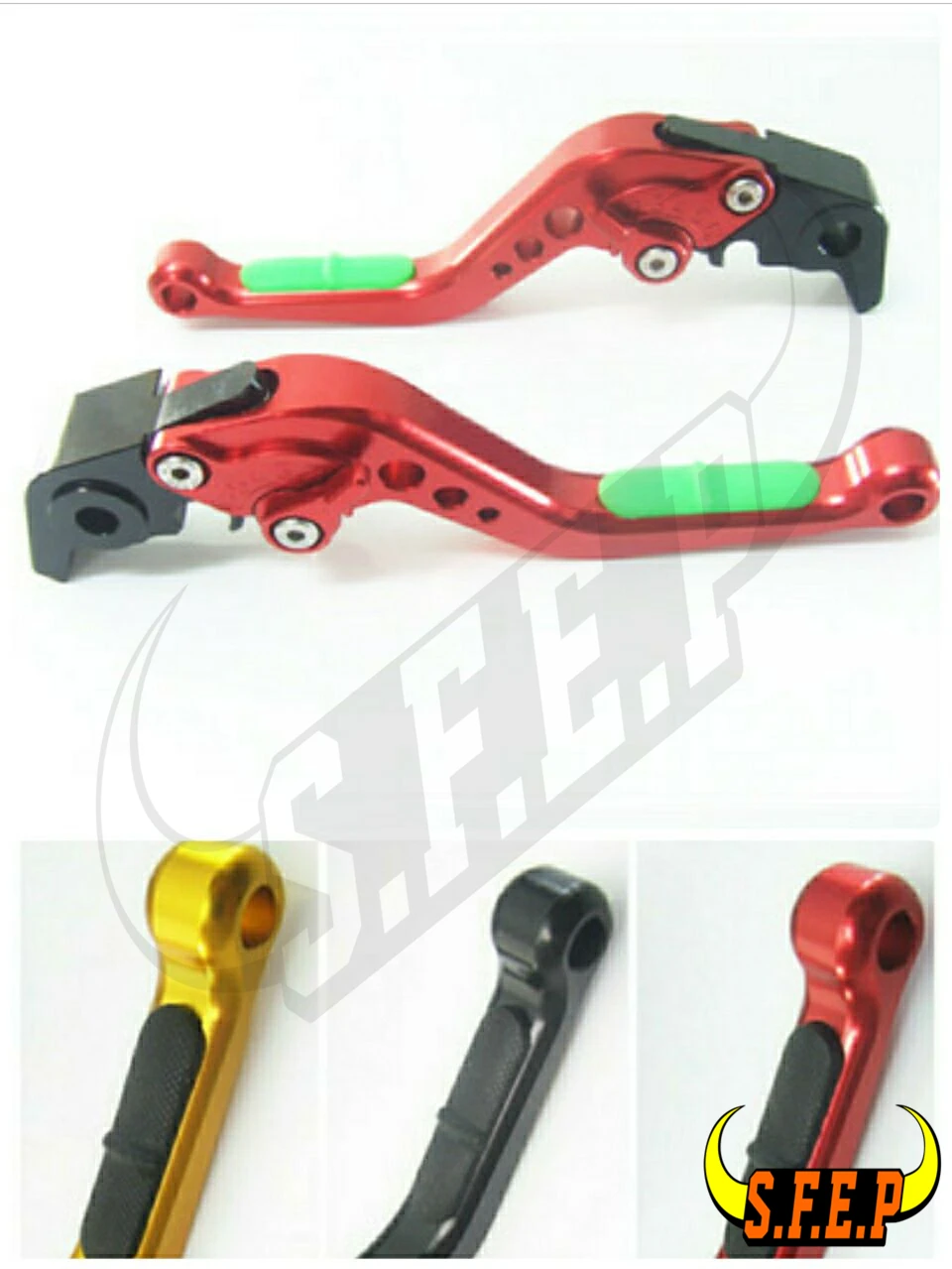 

CNC Adjustable Motorcycle Brake and Clutch Levers with Anti-Slip For Honda CBR600RR 2007-2017