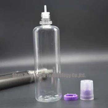 

Free Shipping 600PCS 100ml Clear PET Essential Oil Bottle With Dropper And Mix Color Tamper Flat Childproof Cap