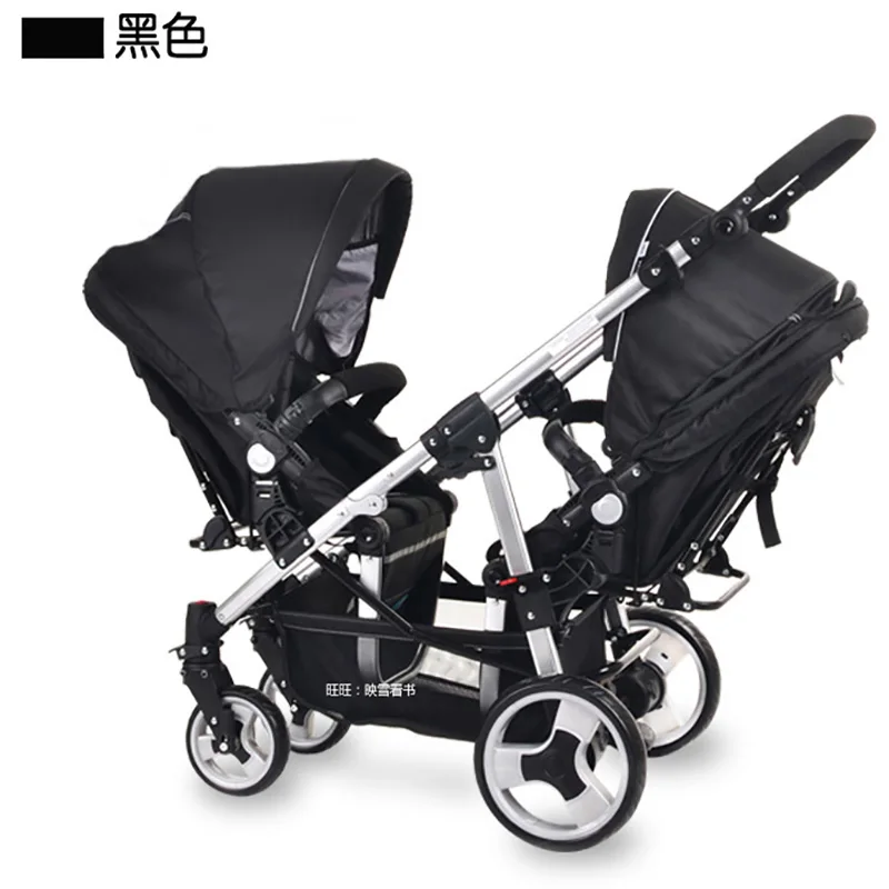 Easywalker twins baby font b stroller b font before and after font b double b font