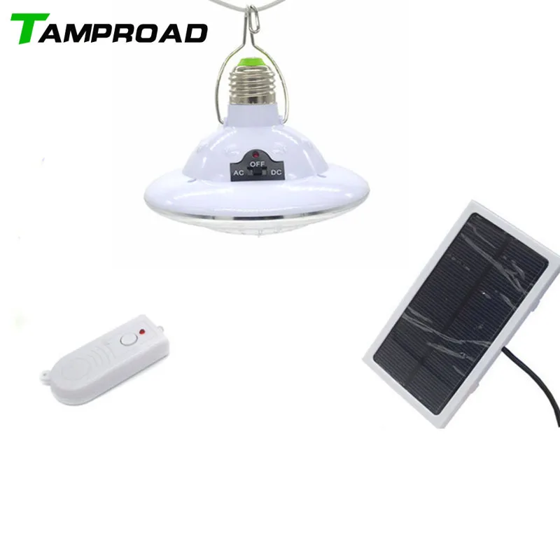 

TAMPROAD Portable Solar Rechargeable LED Lantern Dimmable Light with Controller camping light for Hiking Fishing Emergency Light