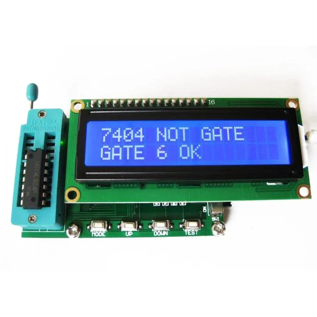 

Ic Tester 74 40 45 Series Lc Logic Gate Tester Digital Detection Ic Series Mete