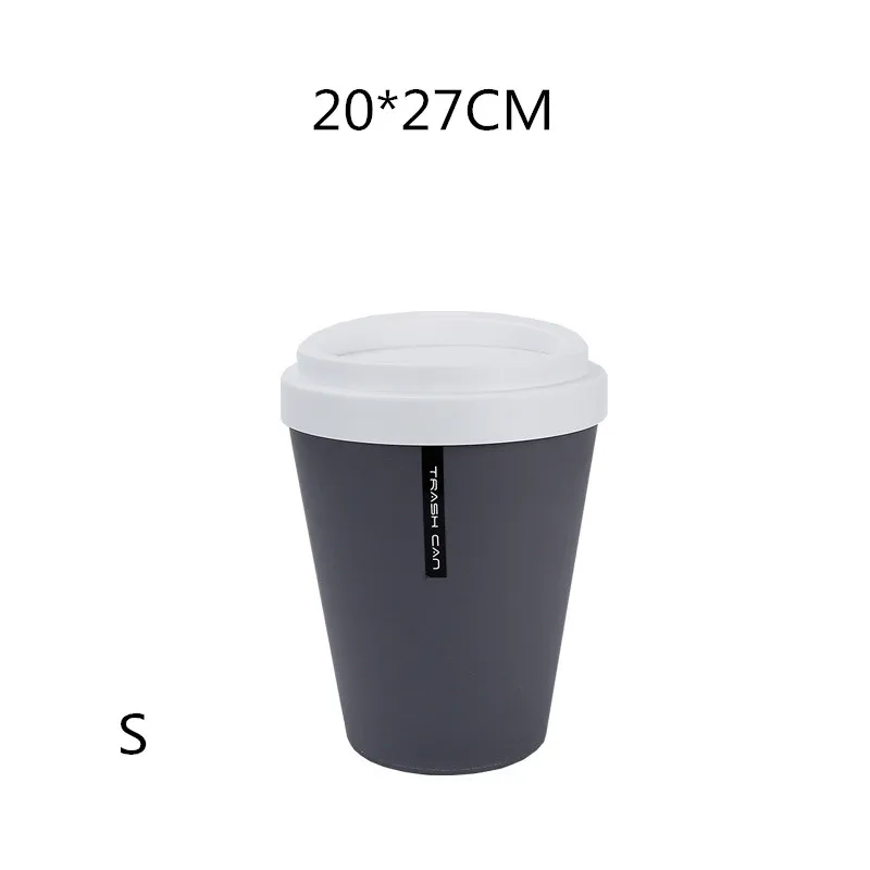 Desktop Mini Waste Bins Creative Quality Plastic Paper Garbage Home Office Kitchen Bathroom Corner Dustbins Cleaning Accessories - Цвет: 2