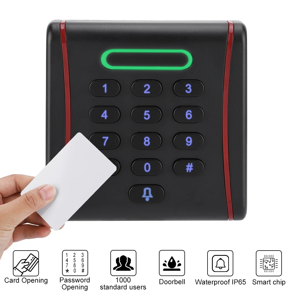 Пароль RFID Card Reader двери управление доступом интерфейс wiegand клавиатуры системы ID/IC Card 2019