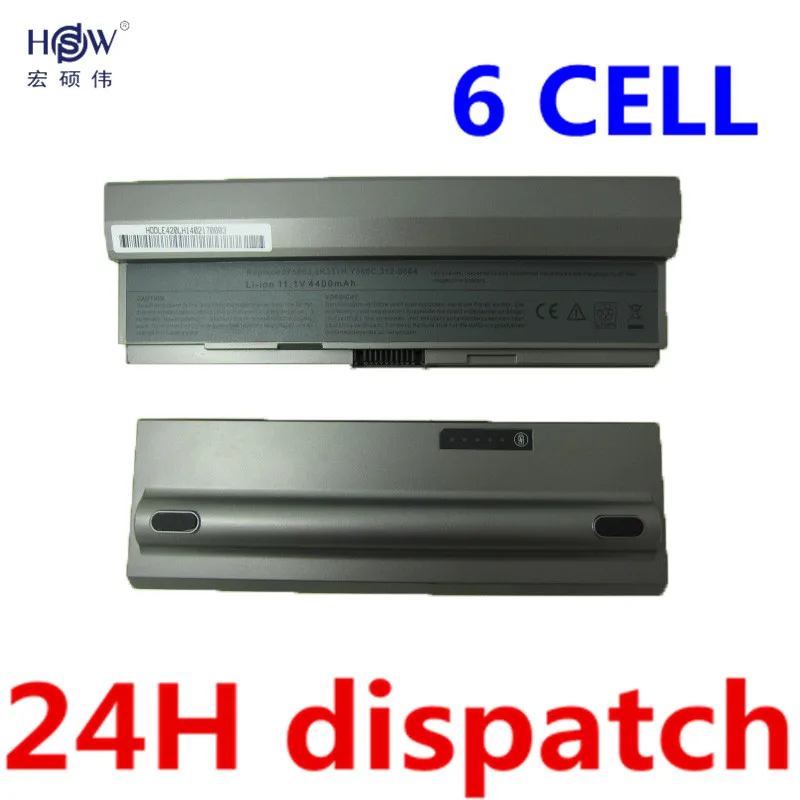 HSW Новая батарея для dell Latitude E4200 R640C R841C W343C W346C X784C Y082C Y084C Y085C F586J R331H 312 0864 451 10644 453