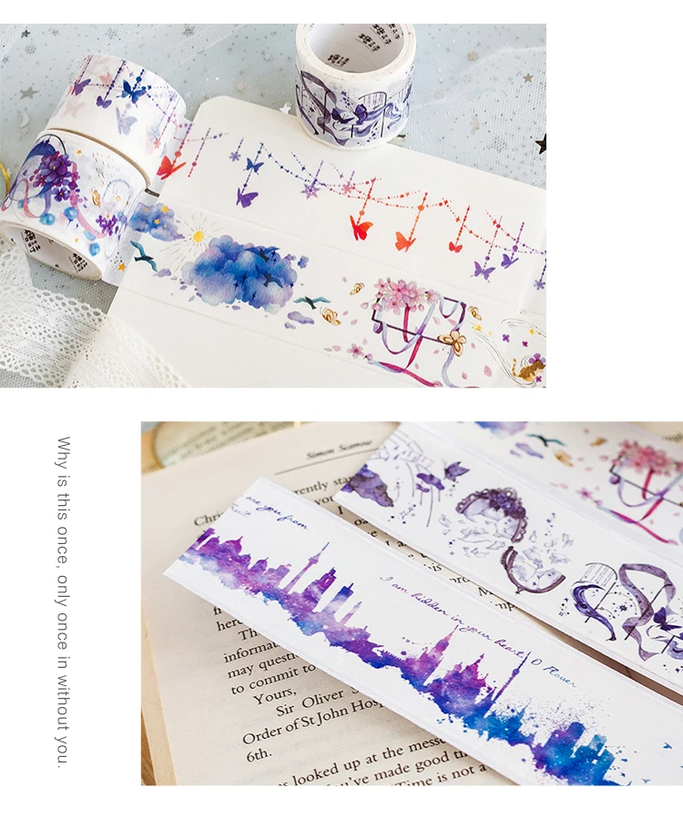 1 шт/1 лот клейкая лента из рисовой бумаги Подростковая Милая Горячая ...